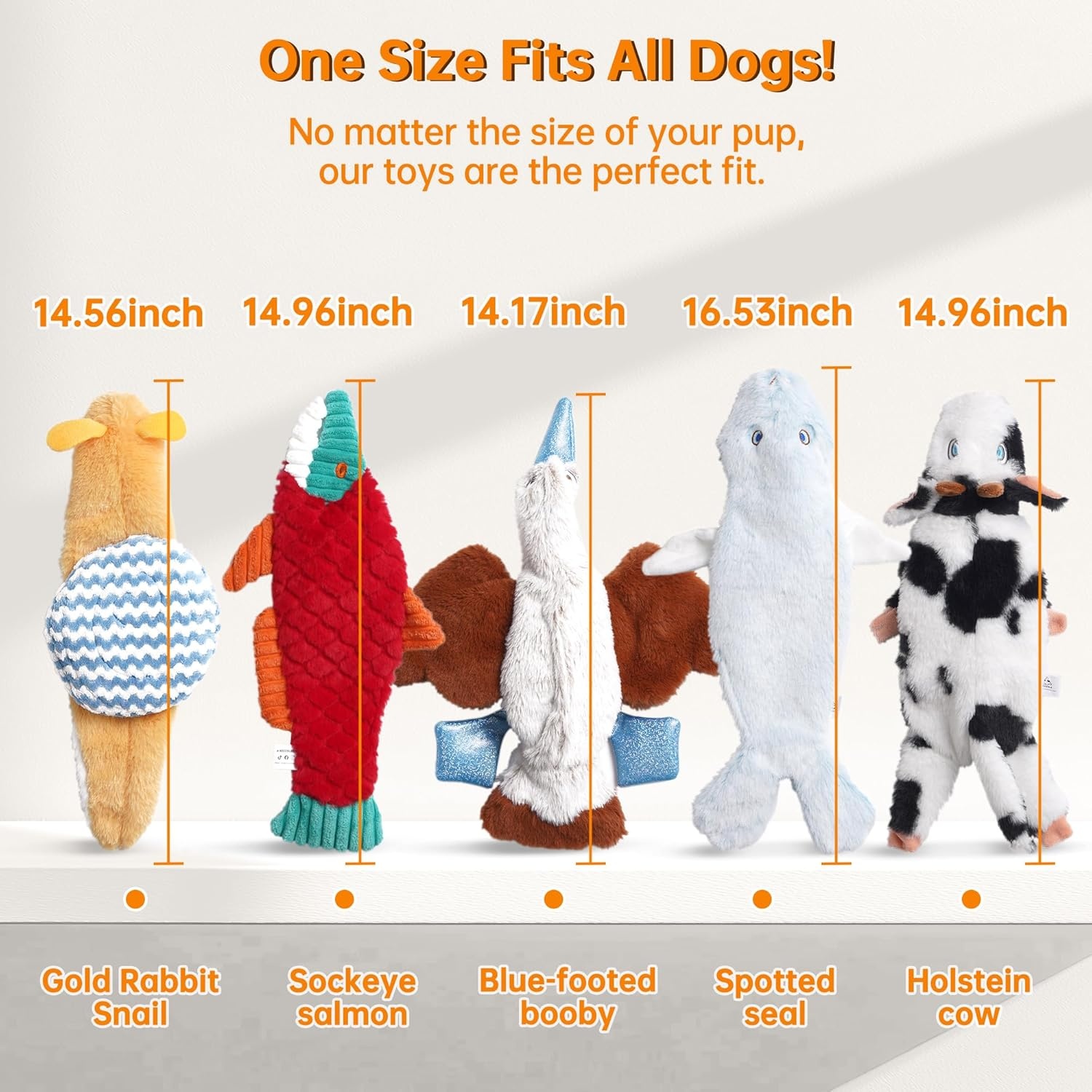 image:imageNocciola 3 PC No Stuffing Small Dog Toys Removable Crinkle Squeaky Durable Dog Tug Toy Summer Drinks Theme Bottle Insert Fun Puppy Toys to Keep Them Busy5 pcs Crinkle Plush Dog Toy