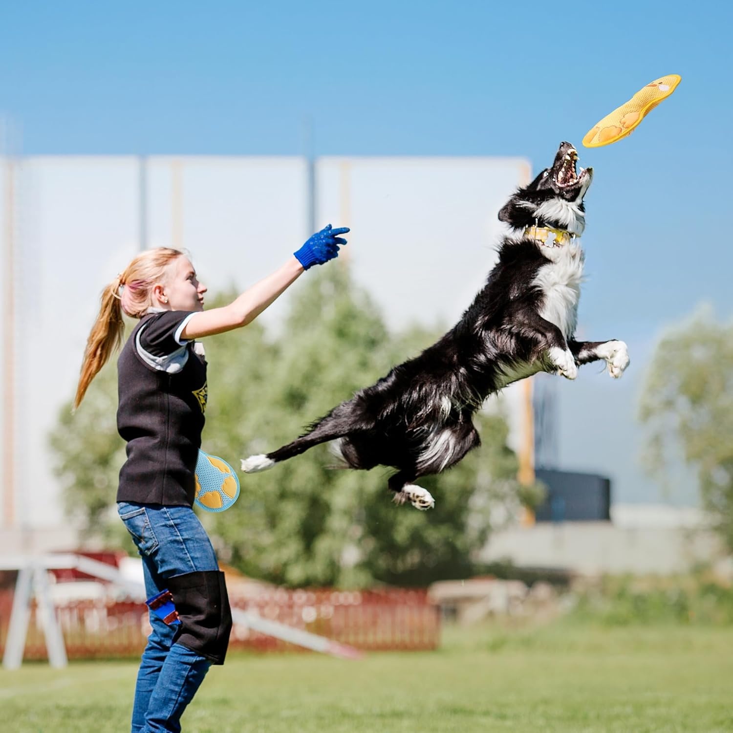 image:imageNocciola Duck Squeaky Dog Toy New 2025 Indestructible Dog Toy for Aggressive Chewers Stuffed Toy with Two Tough Layers Minky Plush for Comfort and Chewing YellowMinky Yellow