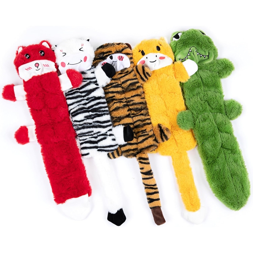image:imageNocciola 3 PC No Stuffing Small Dog Toys Removable Crinkle Squeaky Durable Dog Tug Toy Summer Drinks Theme Bottle Insert Fun Puppy Toys to Keep Them Busy5 Pcs Multisqueakers