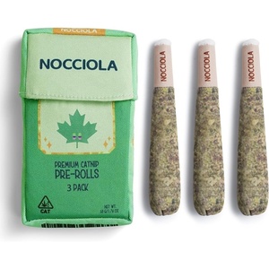 image:imageNocciola 3 Pack Catnip Toys for Cats Funny Cat Toys Filled with 100 Pure Organic Catnip Safe Kitten Teething Chew and Kicker Toys Stress Relieving Fun for Indoor CatsGreen for Strong Chewers