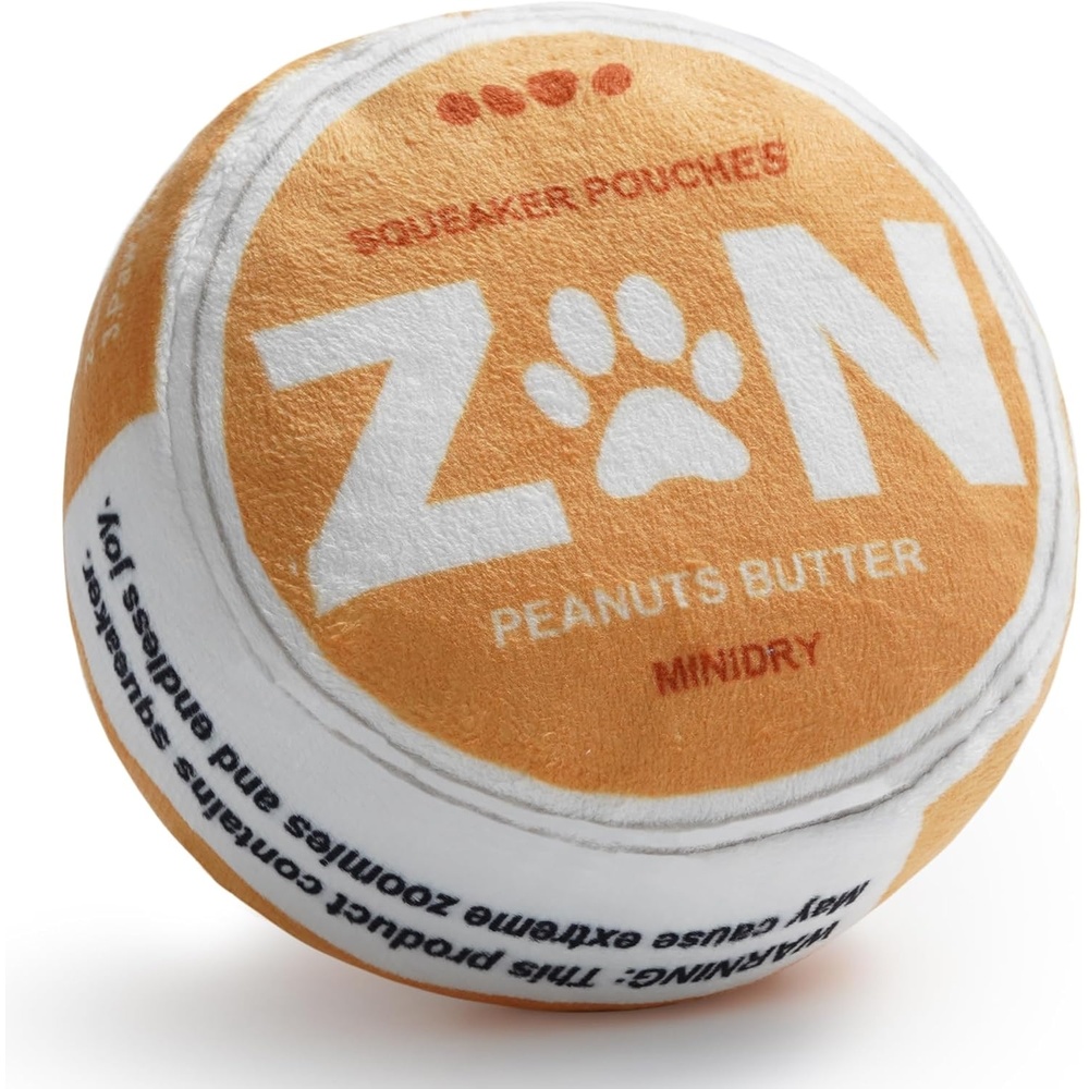 image:imageNocciola ZN Funny Cool Dog Toy with Squeaker amp Crinkle Hilarious Blue Soft Squeaky Plush Stuffed Cute Puppy Accessories for Small Medium Large Breed Party Birthday
